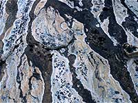 Flow Patterns on Rock
