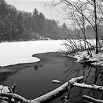 Snow at the Headwaters of the Woonasquatucket