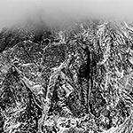 Snowy Cliff Face along Pond Inlet